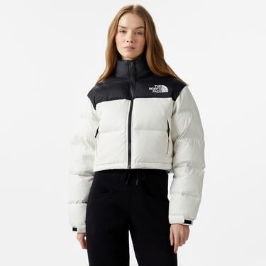  The North Face Nuptse Kadın Beyaz Ceket