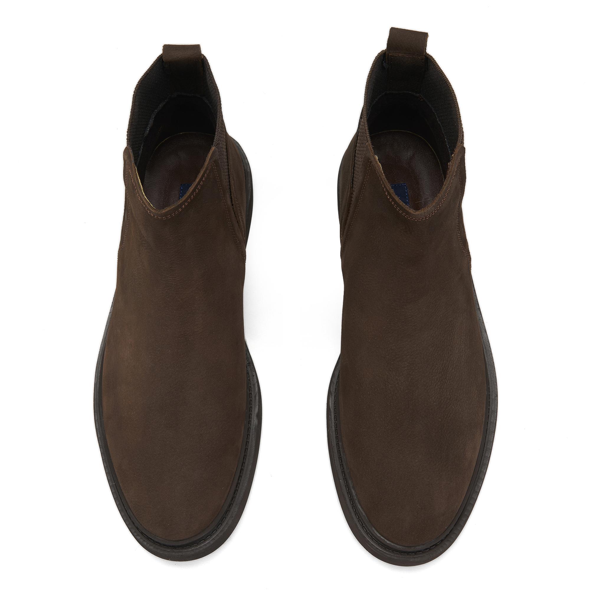 Arella Kahve Erkek Nubuk Deri Bot