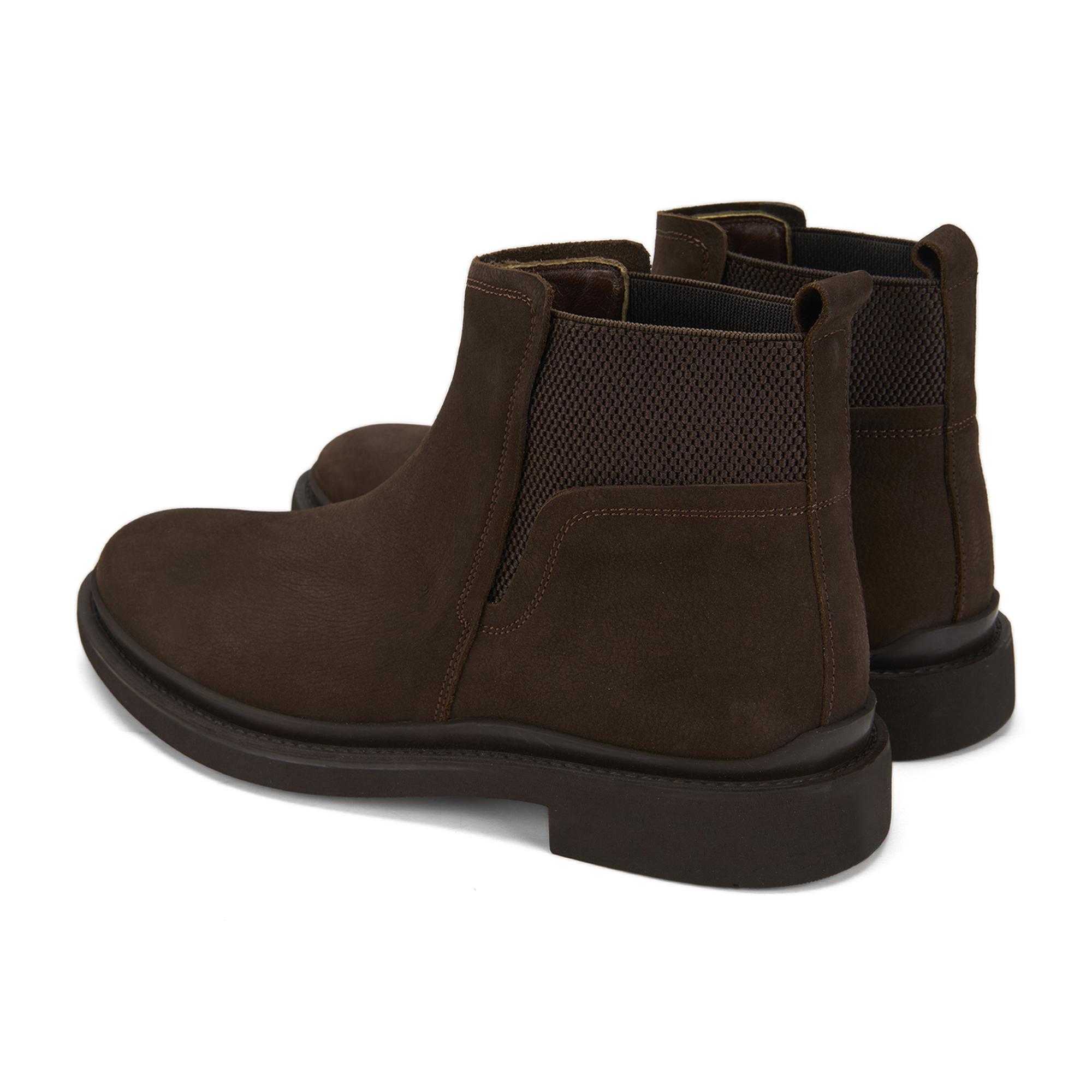 Arella Kahve Erkek Nubuk Deri Bot