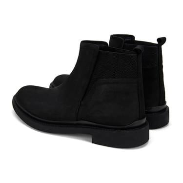  Arella Siyah Erkek Nubuk Deri Bot