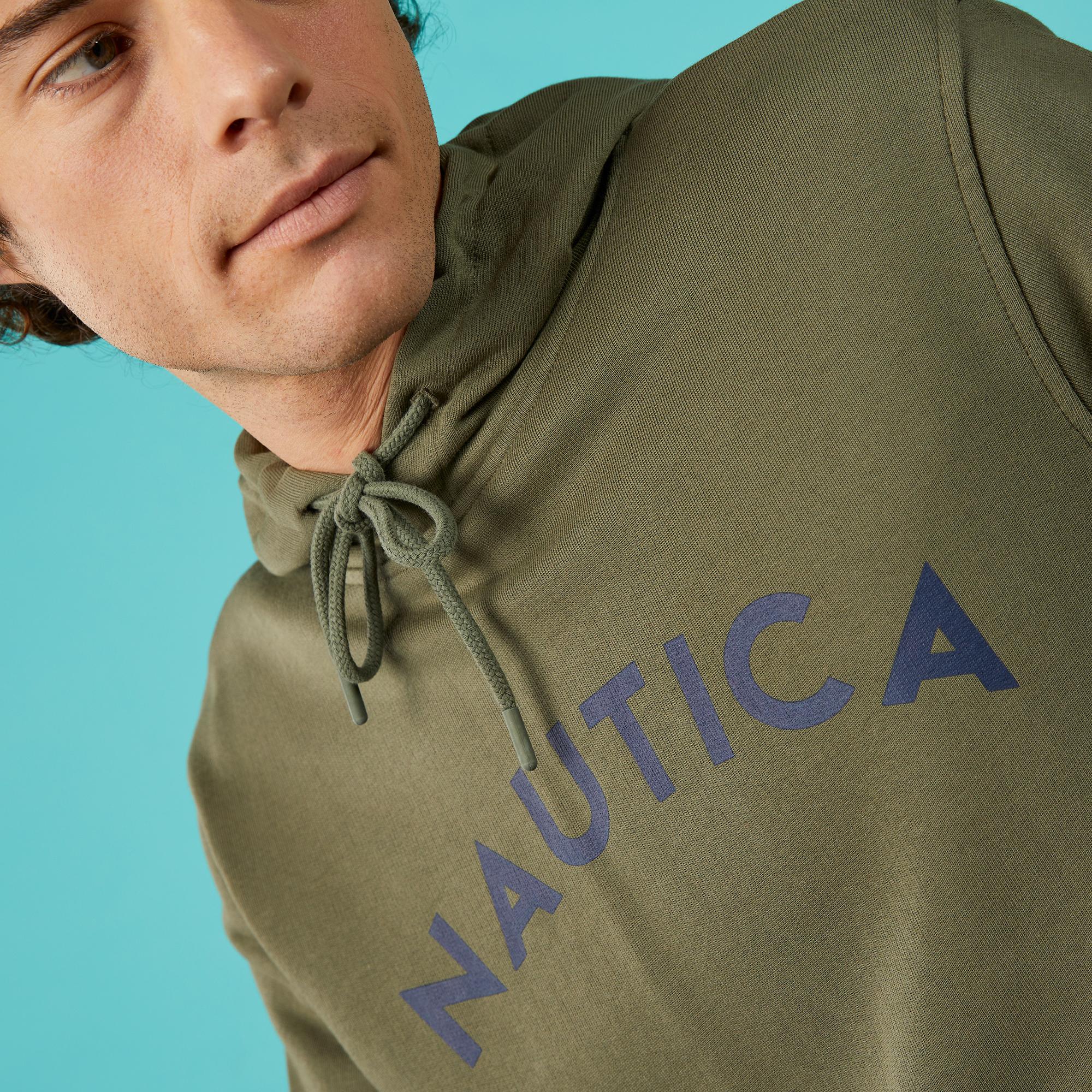 Nautica Erkek Yeşil Standart Fit Sweatshirt