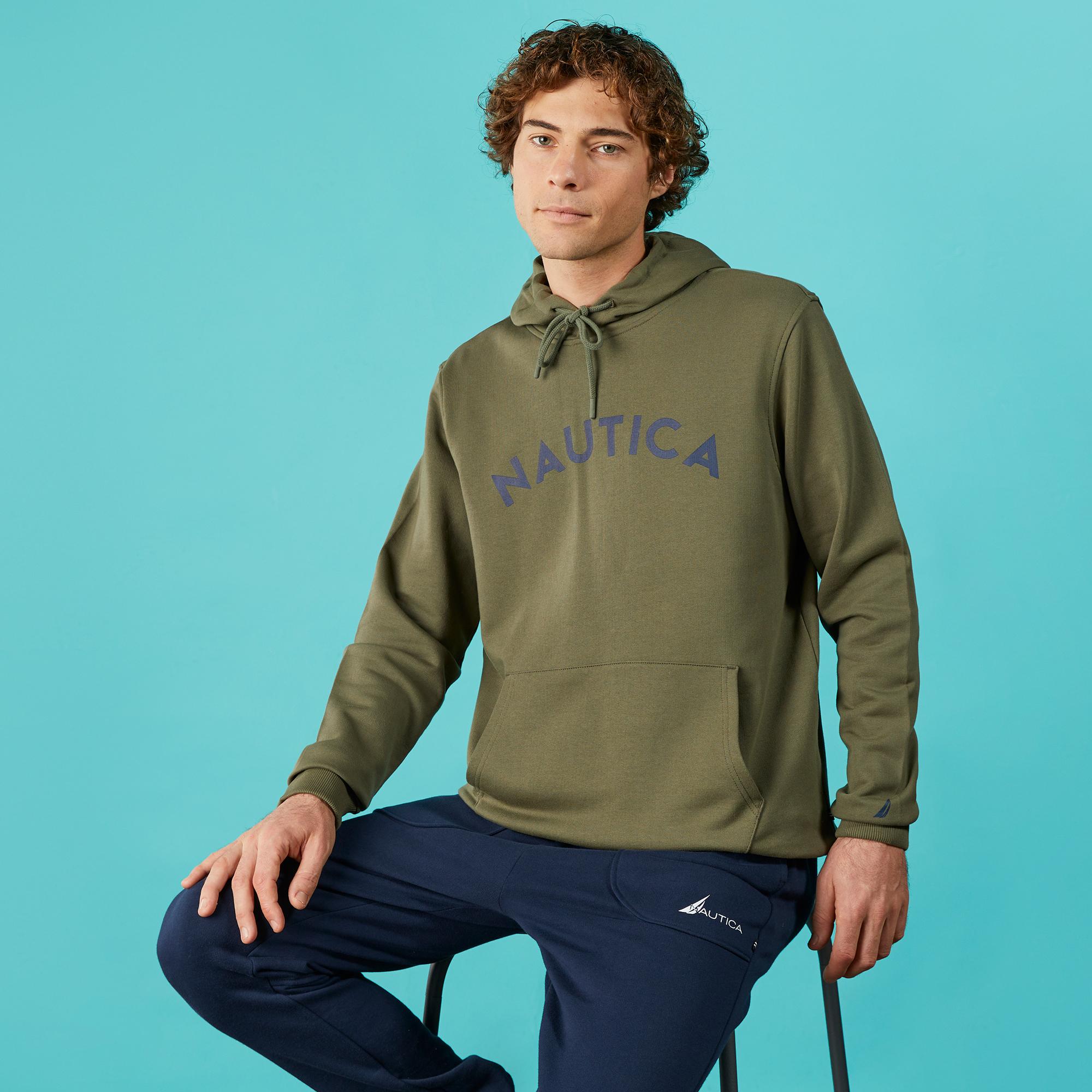Nautica Erkek Yeşil Standart Fit Sweatshirt