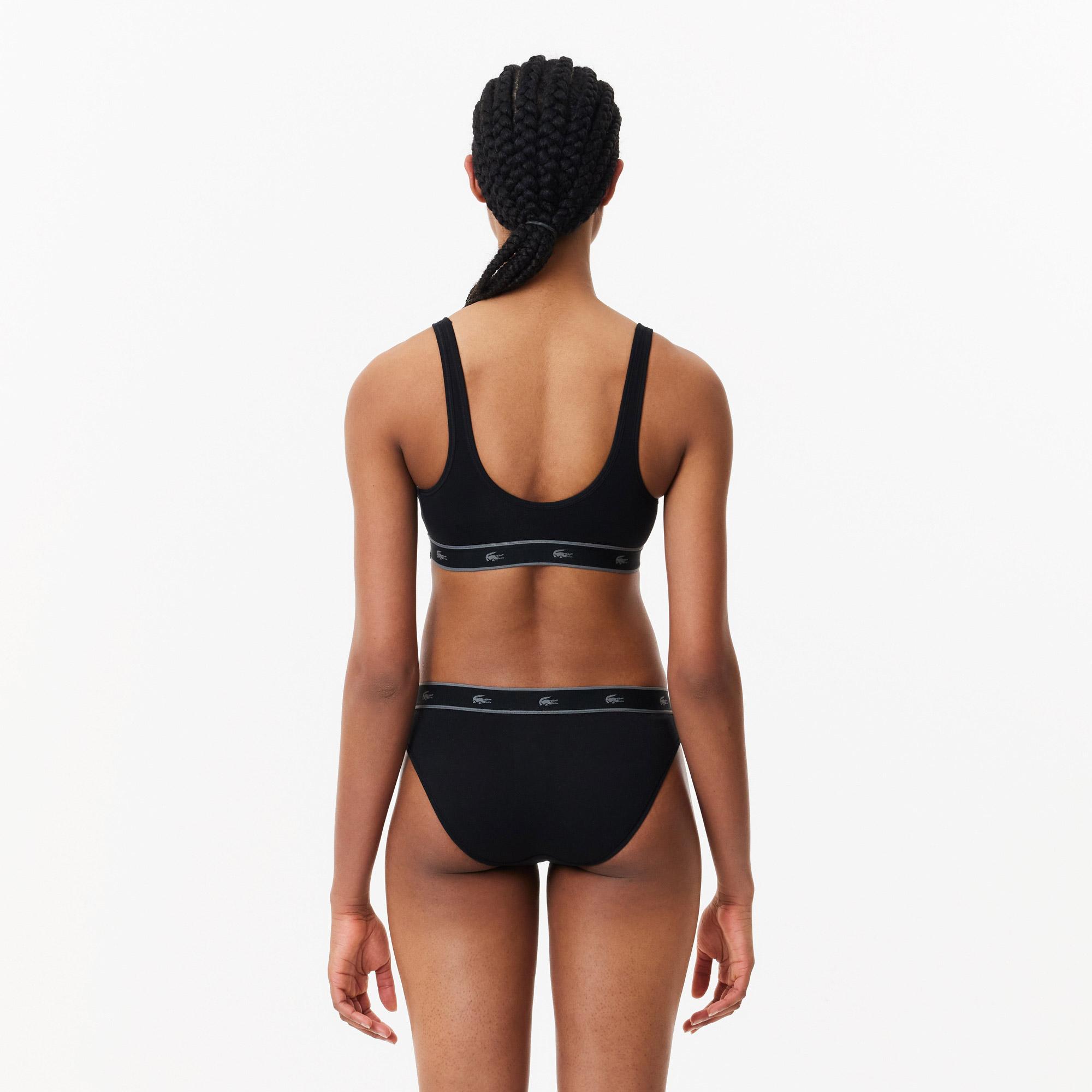 Lacoste Kadın Siyah Bra