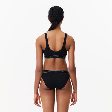  Lacoste Kadın Siyah Bra