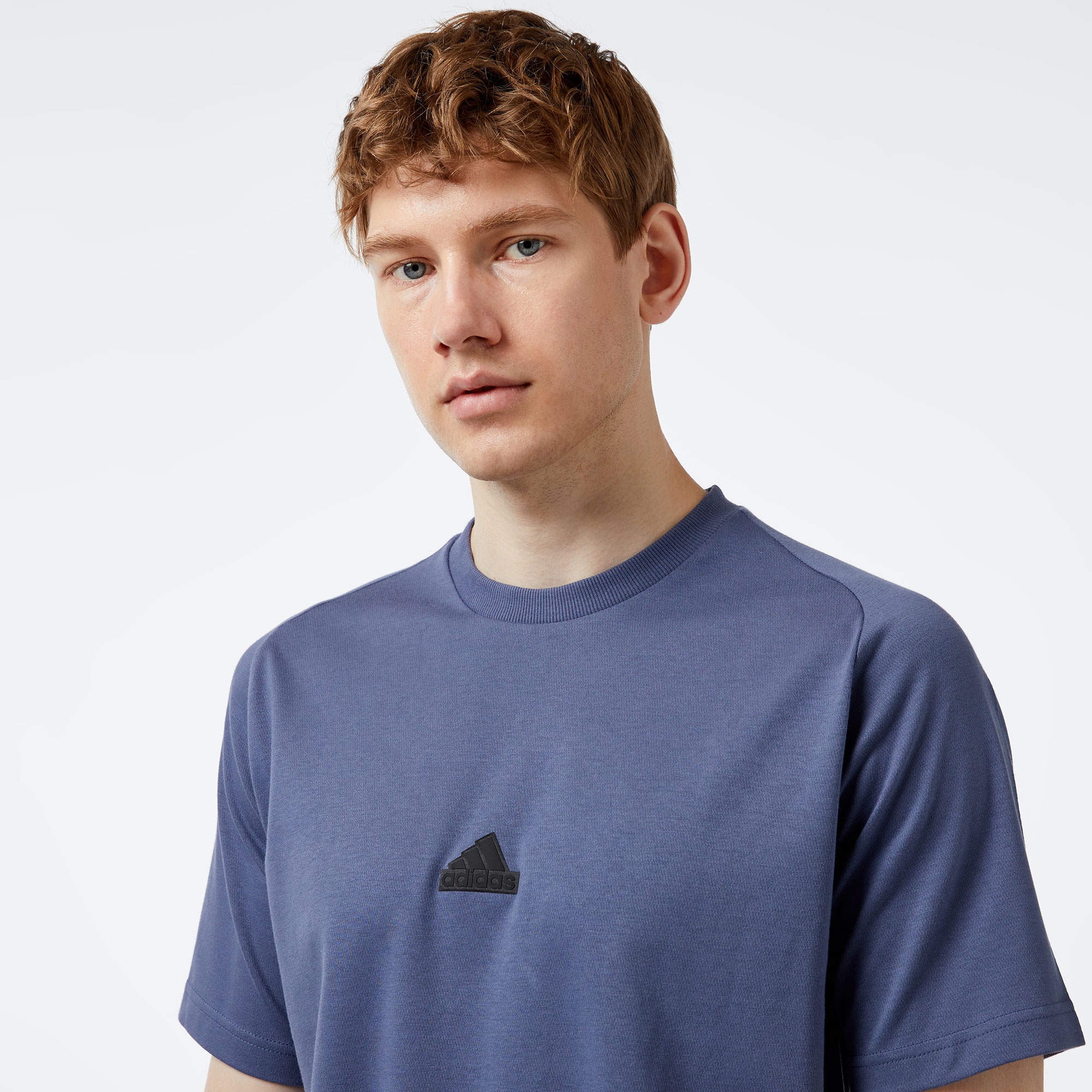 adidas Z.N.E. Tee Erkek Mavi Günlük T-Shirt
