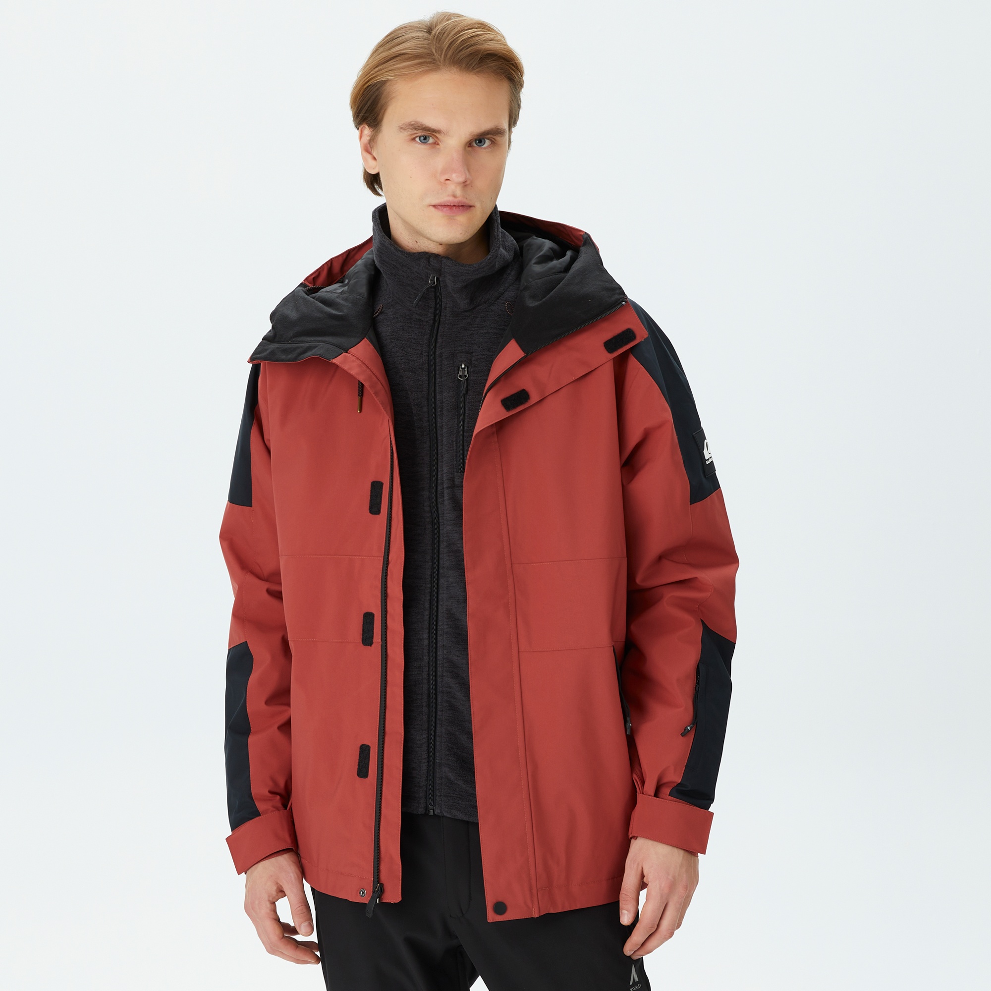 Quiksilver Radicalo Erkek Kahverengi Kayak Montu