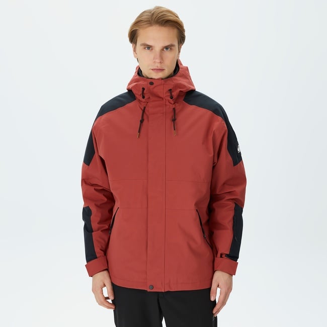  Quiksilver Radicalo Erkek Kahverengi Kayak Montu