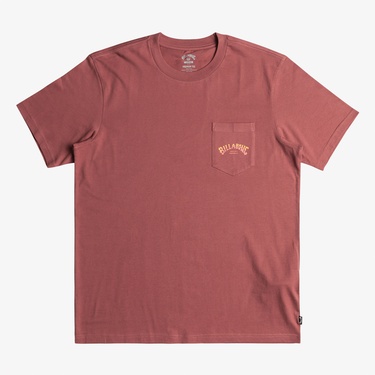  Billabong Stacked Arch Erkek Kırmızı Günlük T-Shirt