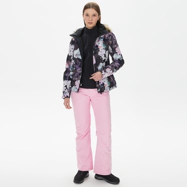  Roxy Jet Ski Kadın Siyah Kayak Montu