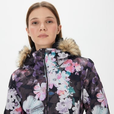  Roxy Jet Ski Kadın Siyah Kayak Montu