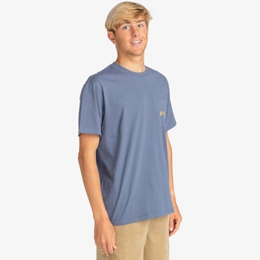  Billabong Stacked Arch Erkek Mavi Günlük T-Shirt