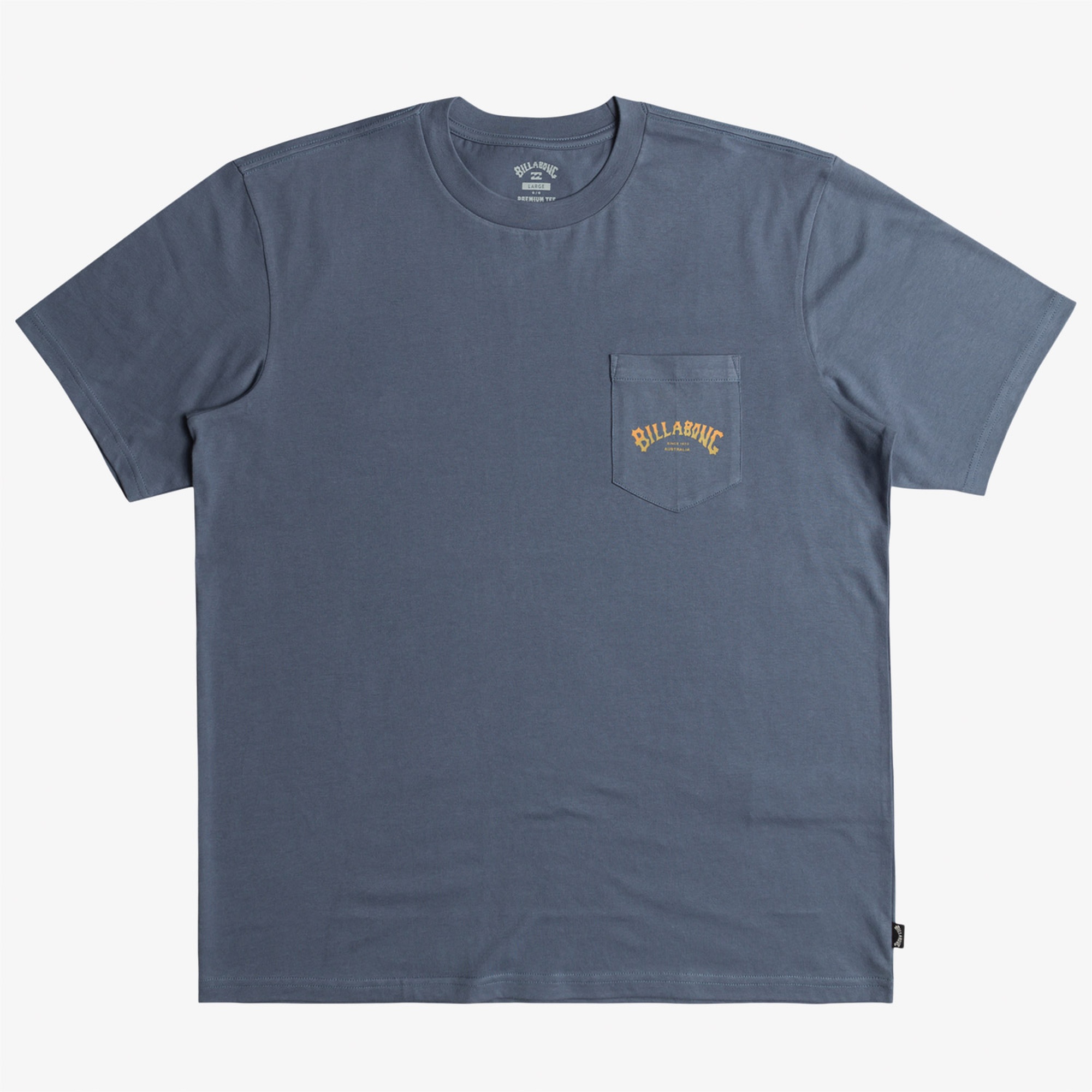 Billabong Stacked Arch Erkek Mavi Günlük T-Shirt