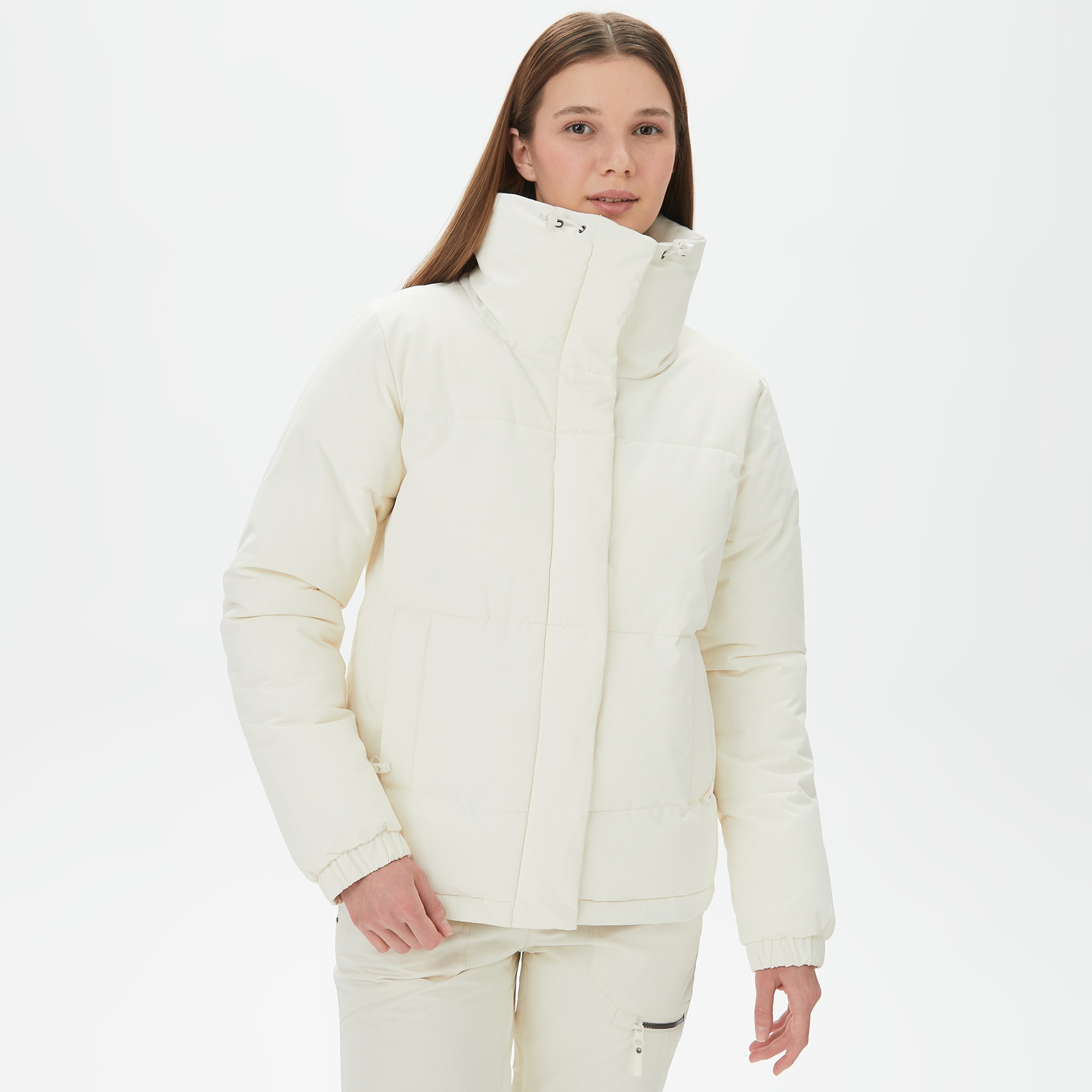 Roxy Winter Rebel Kadın Beyaz Kayak Montu