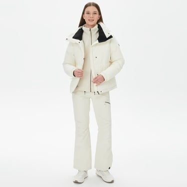  Roxy Winter Rebel Kadın Beyaz Kayak Montu