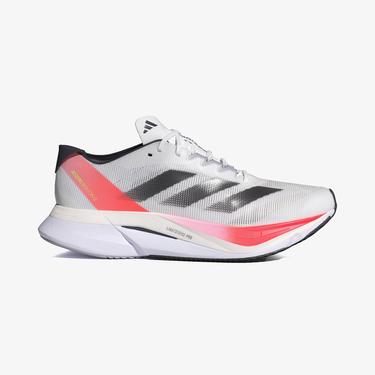  adidas Adizero Boston 12 Erkek Beyaz Koşu Ayakkabısı