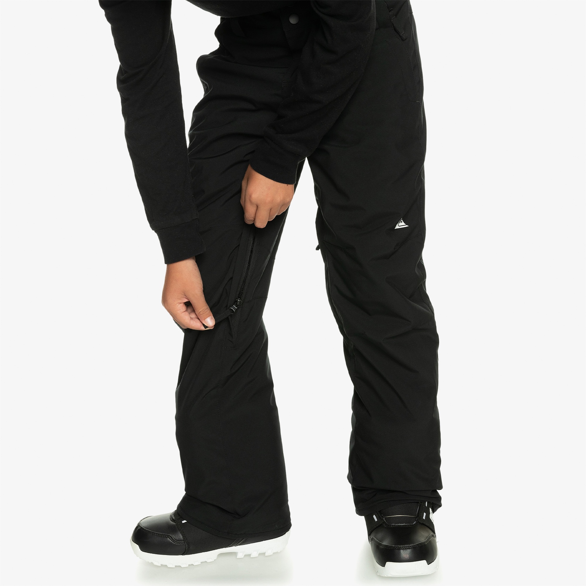 Quiksilver Estate Çocuk Siyah Kayak Pantolonu