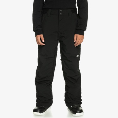  Quiksilver Estate Çocuk Siyah Kayak Pantolonu