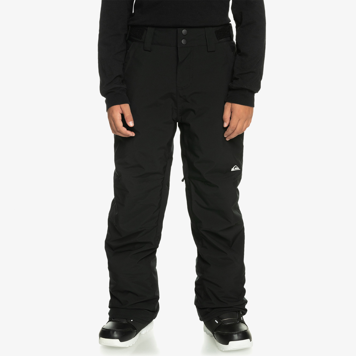 Quiksilver Estate Çocuk Siyah Kayak Pantolonu