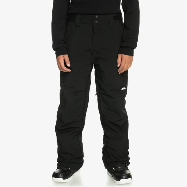  Quiksilver Estate Çocuk Siyah Kayak Pantolonu