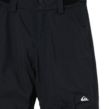  Quiksilver Estate Çocuk Siyah Kayak Pantolonu