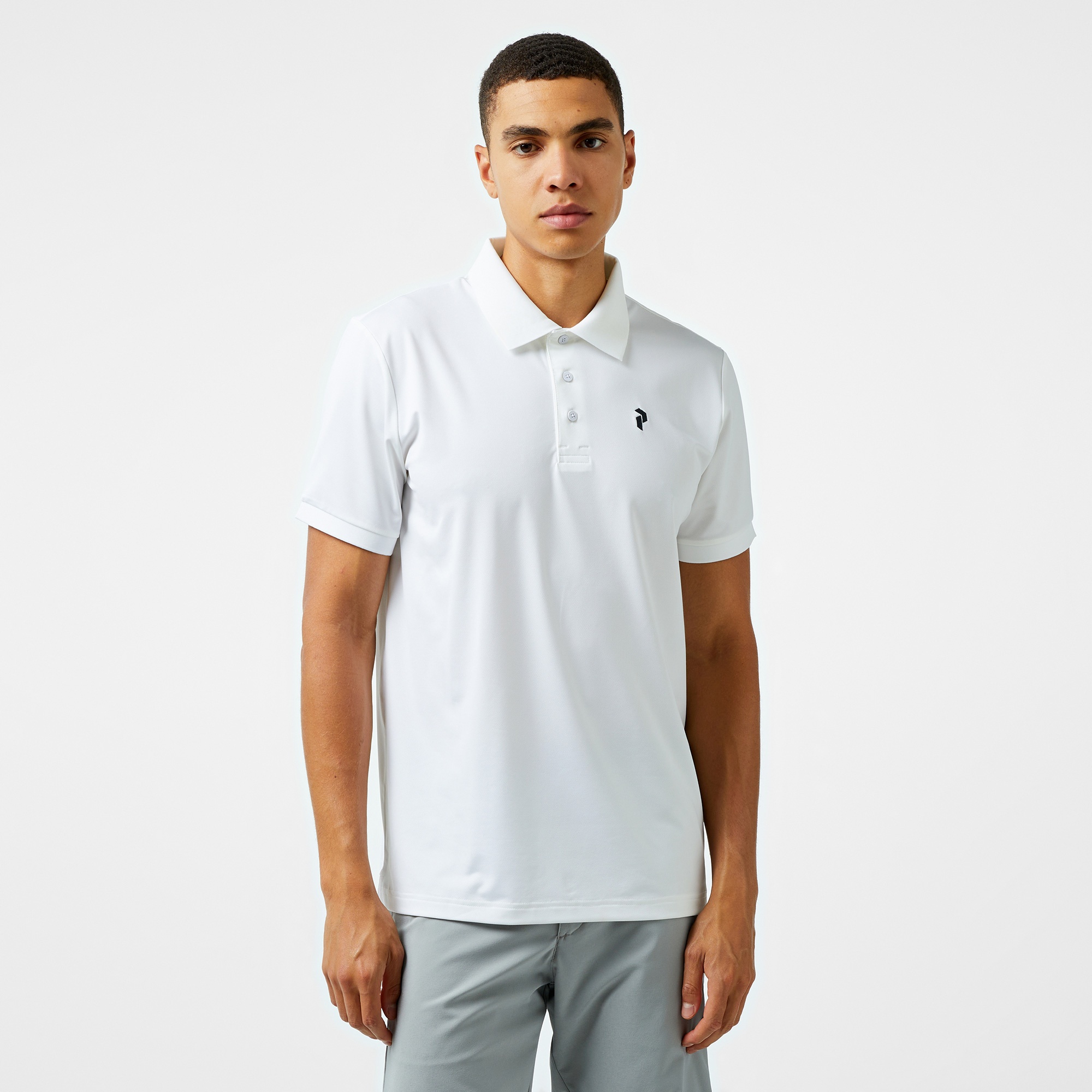 Peak Performance Vespar Erkek Beyaz Polo