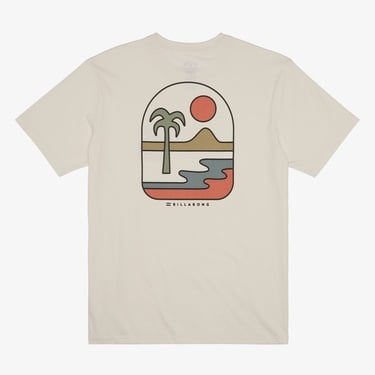  Billabong Sands Erkek Beyaz Günlük T-Shirt