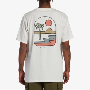  Billabong Sands Erkek Beyaz Günlük T-Shirt