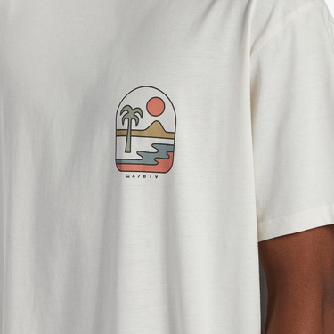  Billabong Sands Erkek Beyaz Günlük T-Shirt