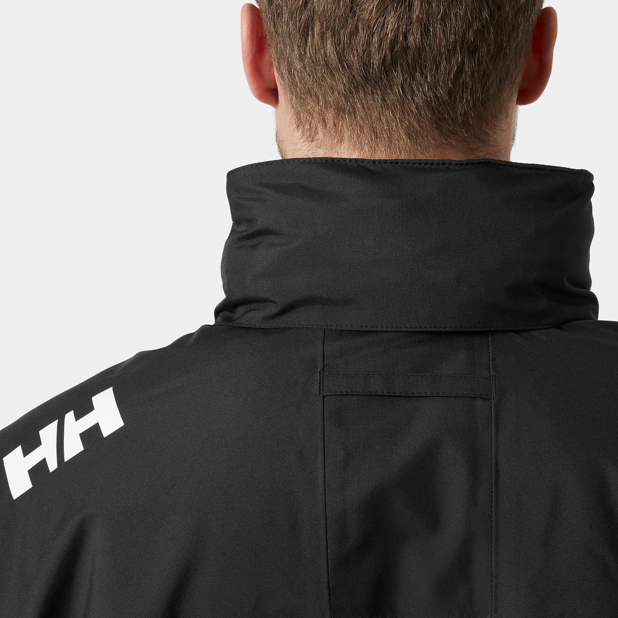 Helly Hansen Crew Hooded Midlayer Erkek Siyah Outdoor Mont