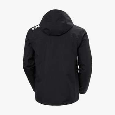  Helly Hansen Crew Hooded Midlayer Erkek Siyah Outdoor Mont