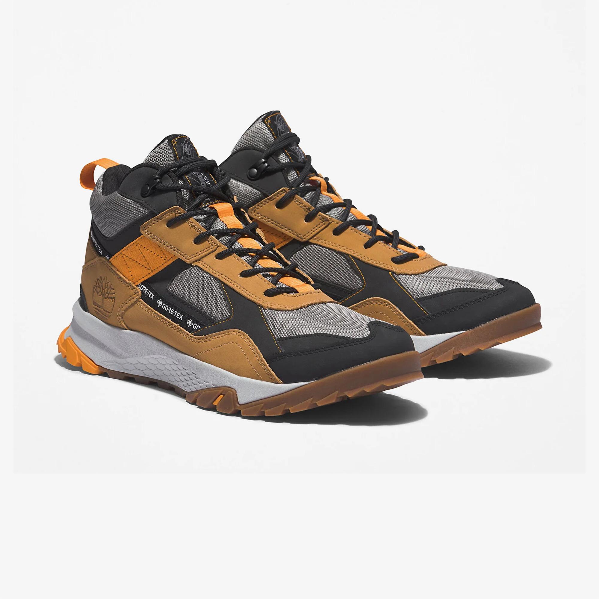 Timberland Lincoln Peak Mid Lace Up Waterproof Hiki Erkek Kahveregi Yürüyüş Botu