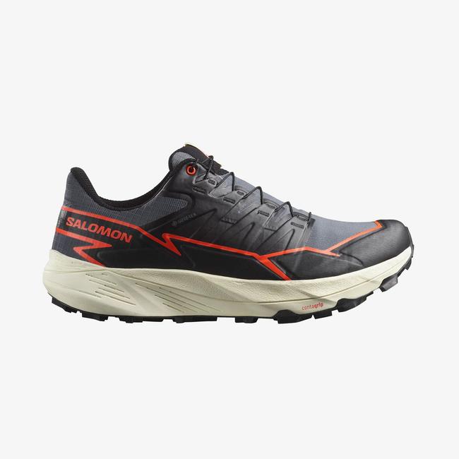  Salomon Thundercross Gore-Tex Erkek Gri Koşu Ayakkabısı