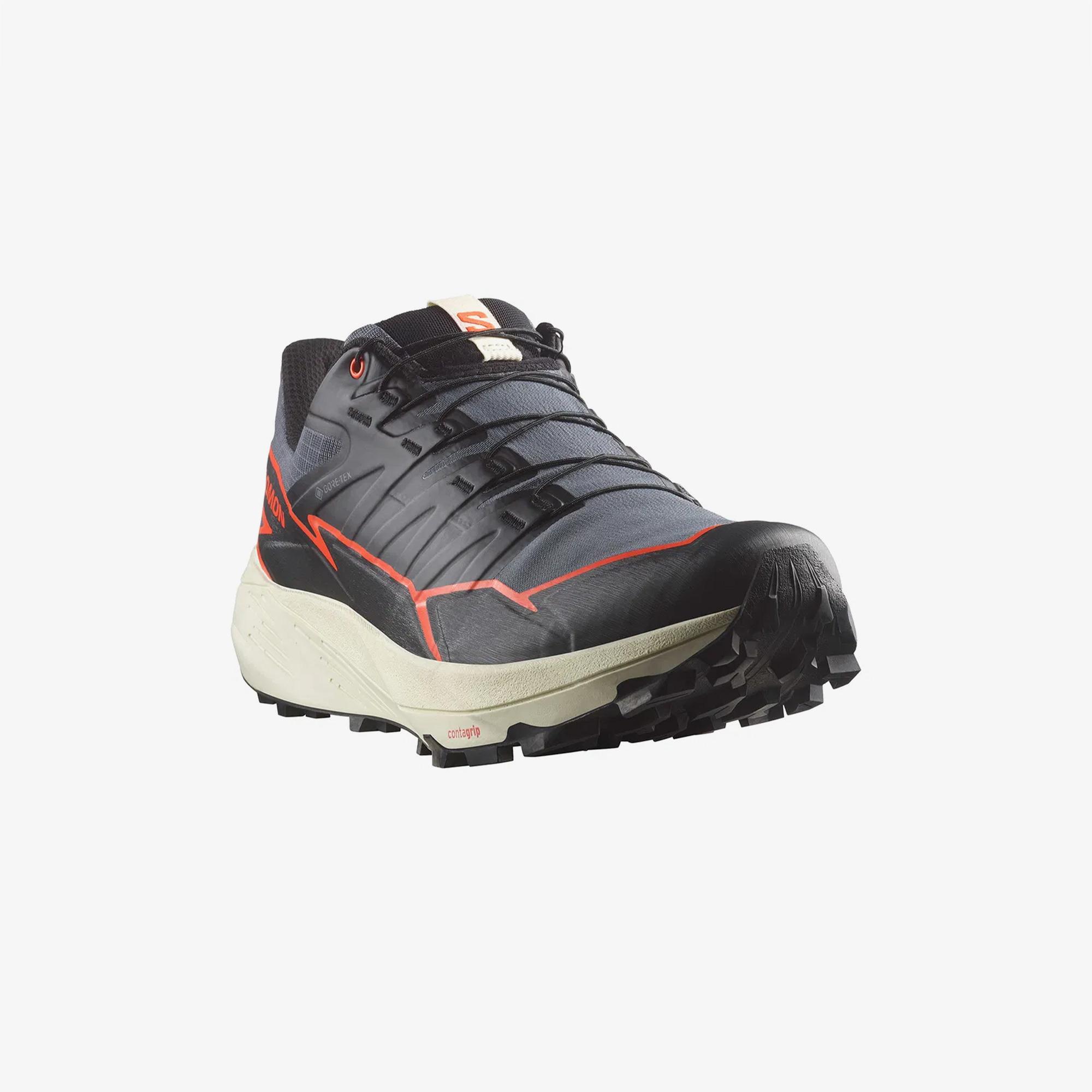 Salomon Thundercross Gore-Tex Erkek Gri Koşu Ayakkabısı