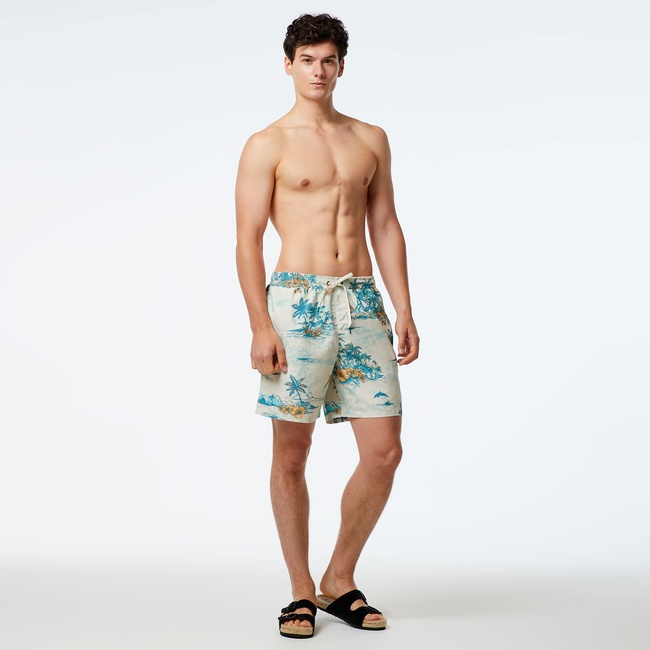  Quiksilver Longmanhill Erkek Beyaz Mayo