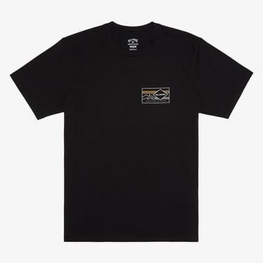  Billabong Range Erkek Siyah Günlük T-Shirt