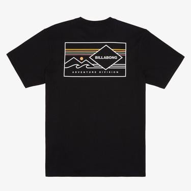 Billabong Range Erkek Siyah Günlük T-Shirt
