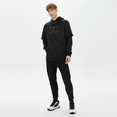  Dc Dryden Technical Erkek Siyah Günlük Sweatshirt