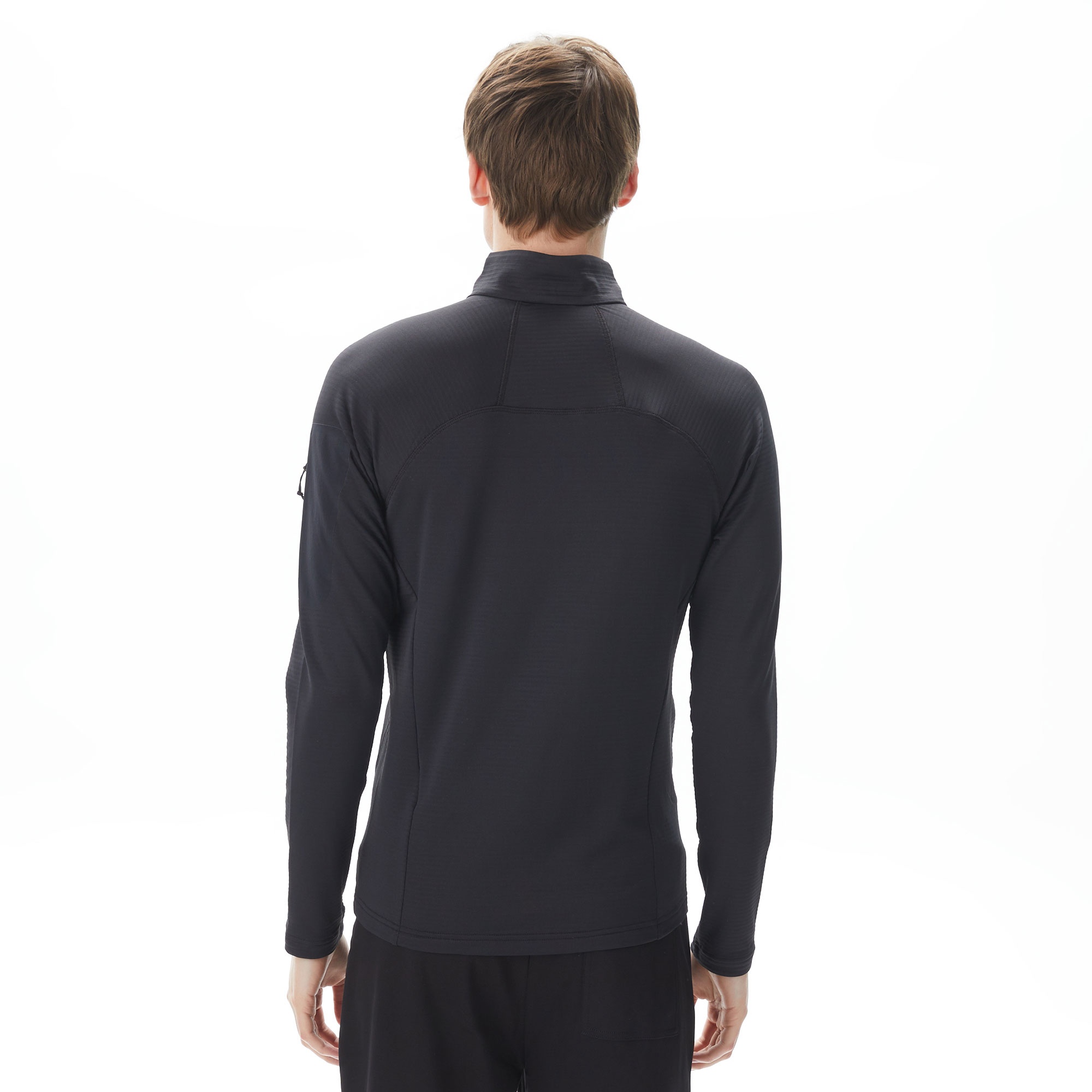 Jack Wolfskin Prelight FZ Erkek Siyah Sweatshirt