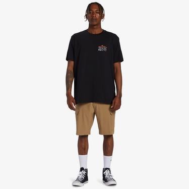  Billabong Panorama Erkek Siyah Günlük T-Shirt