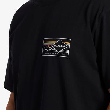  Billabong Range Erkek Siyah Günlük T-Shirt