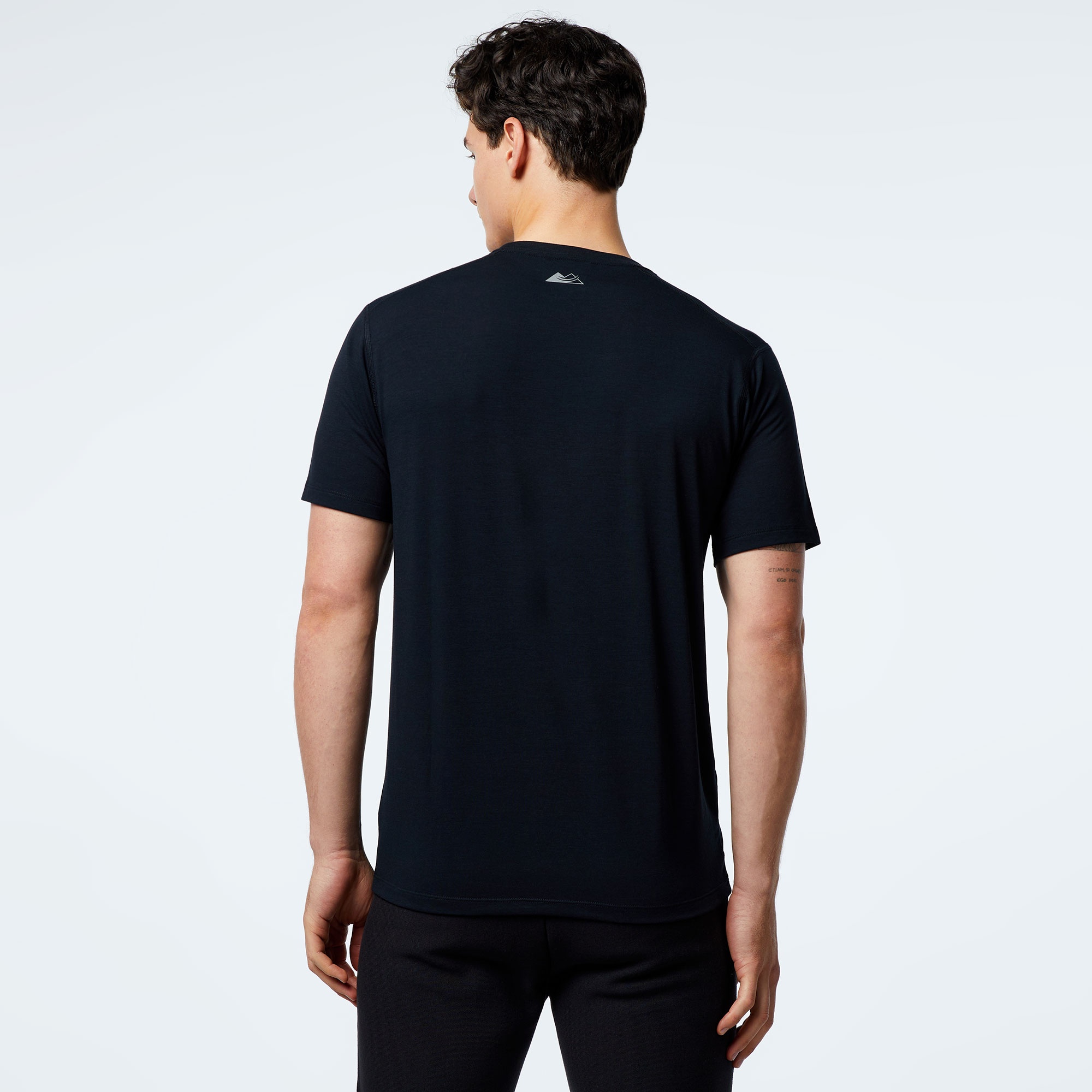 Columbia O Yaka Erkek Siyah Günlük T-Shirt