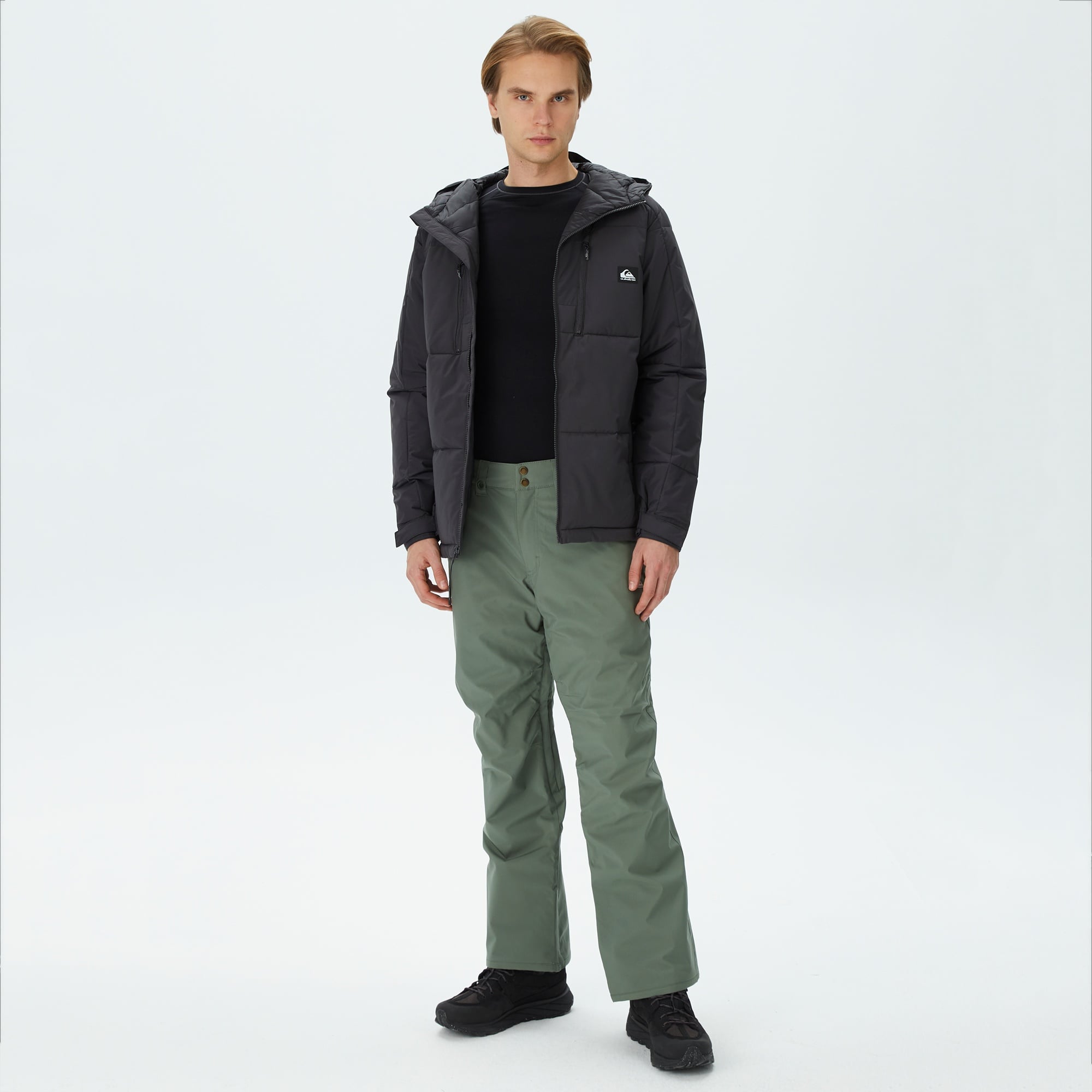 Quiksilver Nomad Erkek Siyah Mont