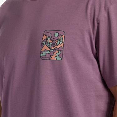  Billabong Shine Erkek Mor Günlük T-Shirt