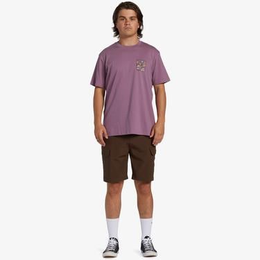  Billabong Shine Erkek Mor Günlük T-Shirt
