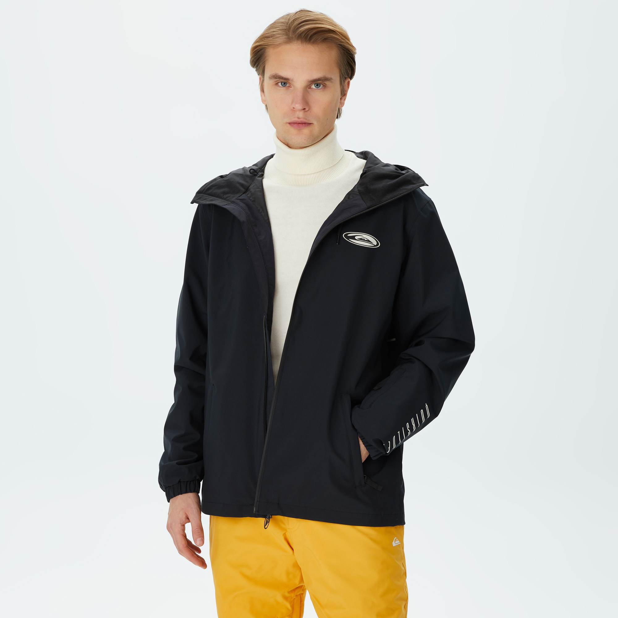 Quiksilver High In The Unisex Siyah Snowboard Montu