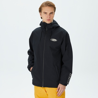  Quiksilver High In The Unisex Siyah Snowboard Montu