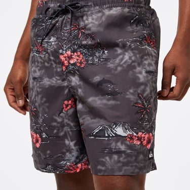  Quiksilver Longmanhill Erkek Siyah Mayo