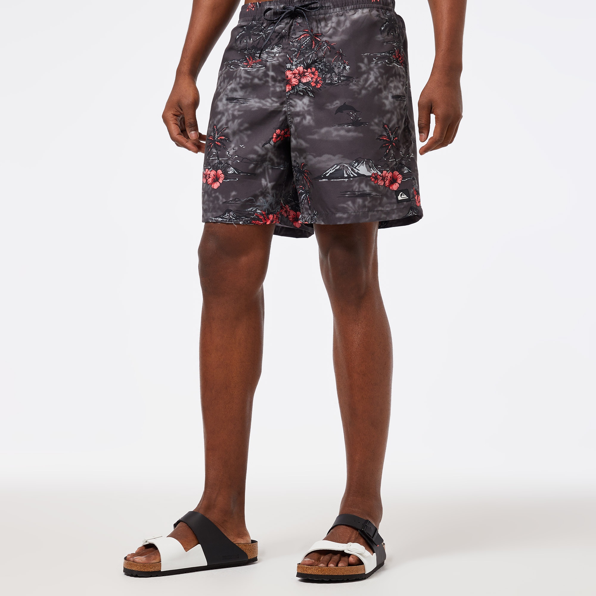 Quiksilver Longmanhill Erkek Siyah Mayo