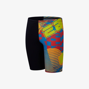  Speedo Alov Digi Jam Çocuk Renkli Mayo