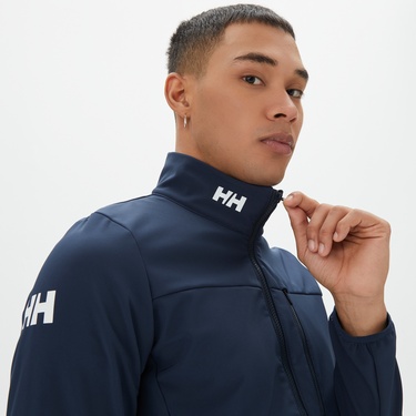  Helly Hansen Crew Softshell 2.0 Erkek Lacivert  Outdoor Ceket